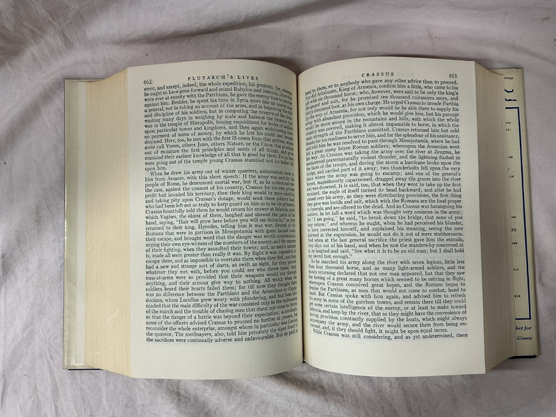 PLUTARCH'S LIVES Complete & Unabridged in One Volume John Dryden HC Dust Jacket gallery