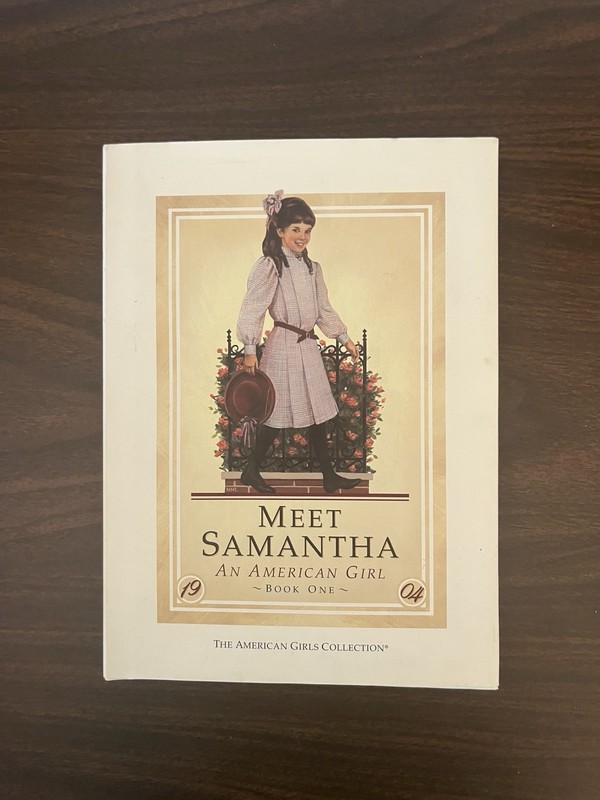 MEET SAMANTHA, An American Girl First Edition Hardcover Book Pleasant Company