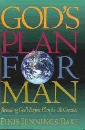 God’s Plan for Man: Contained in – Hardcover, by Finis Jennings Dake – Good b