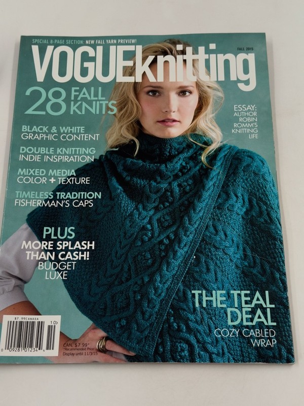 Vogue Knitting International Magazine: Fall 2015 Issue gallery