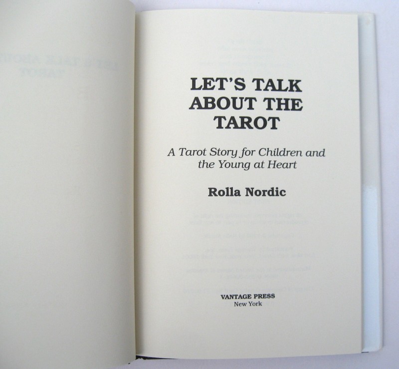 1992 Let's Talk about the Tarot by Rolla Nordic - rare - very good condition gallery