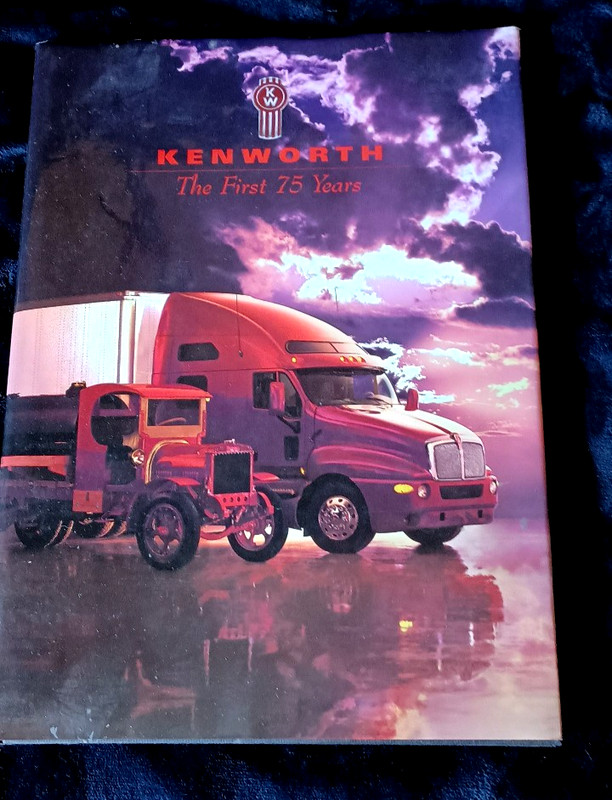 Kenworth Trucks: The First 75 Years by Siefkes (hardcover) OVER SIZED Book