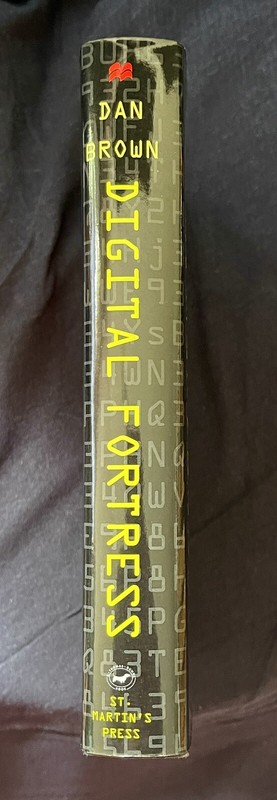 DIGITAL FORTRESS by Dan Brown (SIGNED, 1st/1st, hardcover) FREE FEDEX SHIPPING! gallery