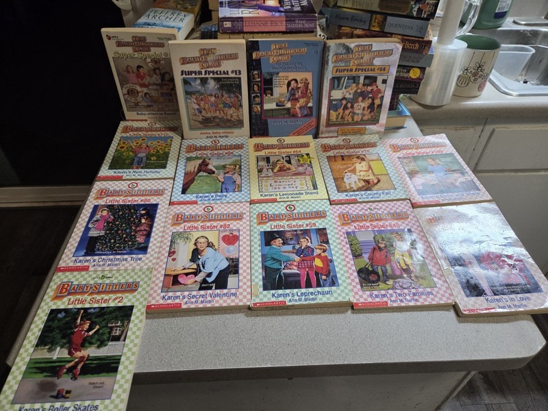 Babysitters Club Little Sister Lot Of 11+ 4 Super Special PB Vintage 15 Total gallery