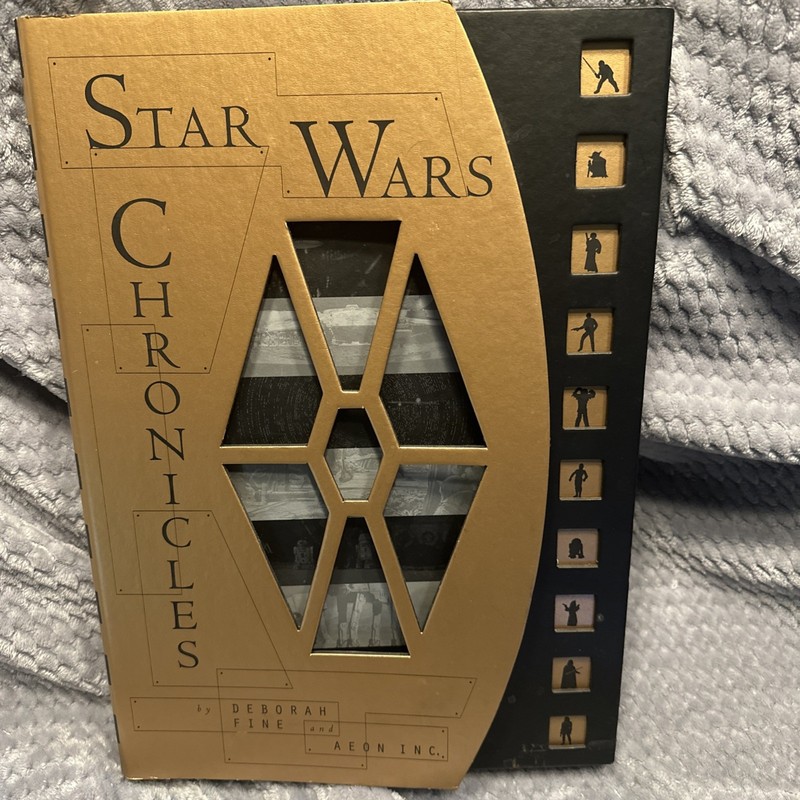Chronicle Books Star Wars Chronicles Hardcover w Slipcase Deborah Fine AEON 1997