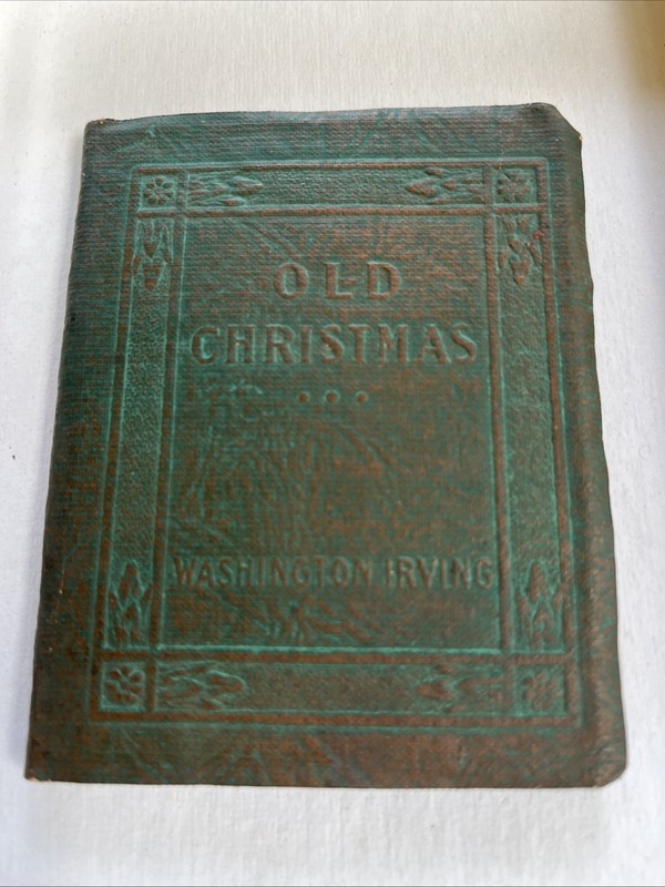 Vtg Little Leather Library Redcroft Edition: Old Christmas / Washington Irving gallery