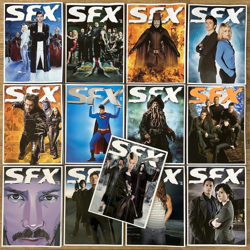 13 x SFX Magazines 2006 Complete Full Year including Christmas Edition. Bundle