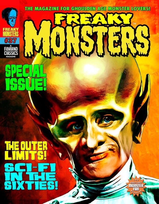FREAKY MONSTERS 37 New! Like the 1960s Famous Monsters only better! FREE SHIP!!