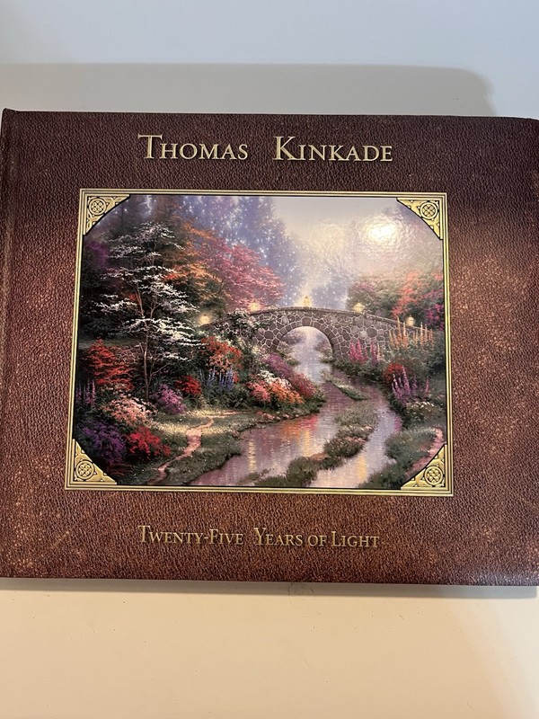 Thomas Kinkade Twenty-Five Years Of Light Signed Hardcover Copyright 2008