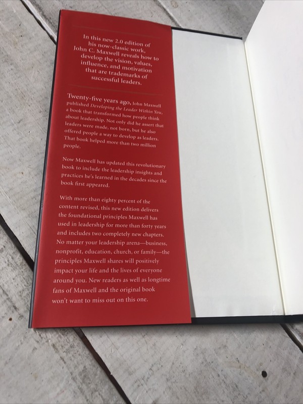 Developing the Leader Within You by John C. Maxwell Special SIGNED COPY gallery