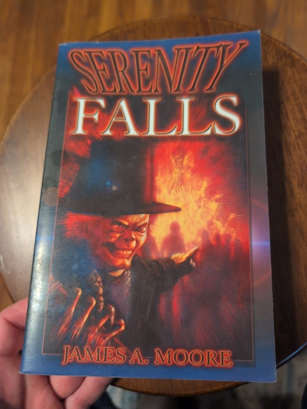 Serenity Falls James A. Moore Paperback Meisha Merlin Publishing 1st/1st