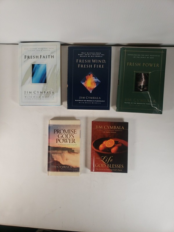 Jim Cymbala, Stephen Brown & David Jeremiah (14 Books) Christianity, Serving God gallery