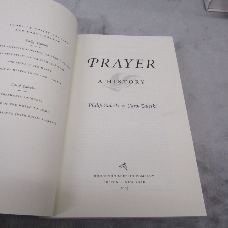 Prayer A History Philiop Zaleske & Carol Zalski Paperback gallery