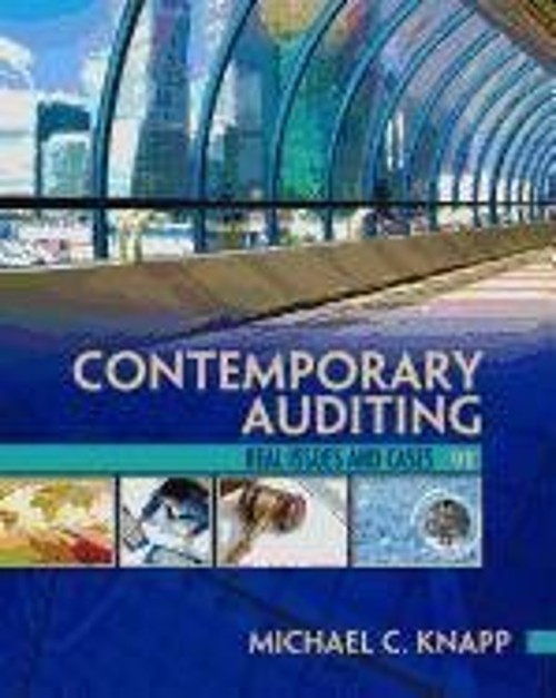 Contemporary Auditing Paperback Michael C. Knapp