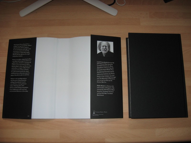 Laszlo Krasznahorkai Nobel Prize Literature Winner 2025 Herscht 07769 1st HB UK gallery