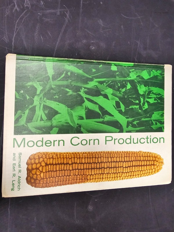 Modern Corn Production Modern Soybean Production 2 Book Vintage Lot HC 1970 1972