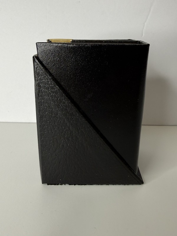 Small Collins Gem English Dictionary & Thesaurus Budd Leather Bound Set England gallery