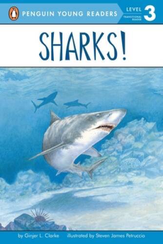 Sharks! (All Aboard Reading) – Paperback By Clarke, Ginjer L. – GOOD