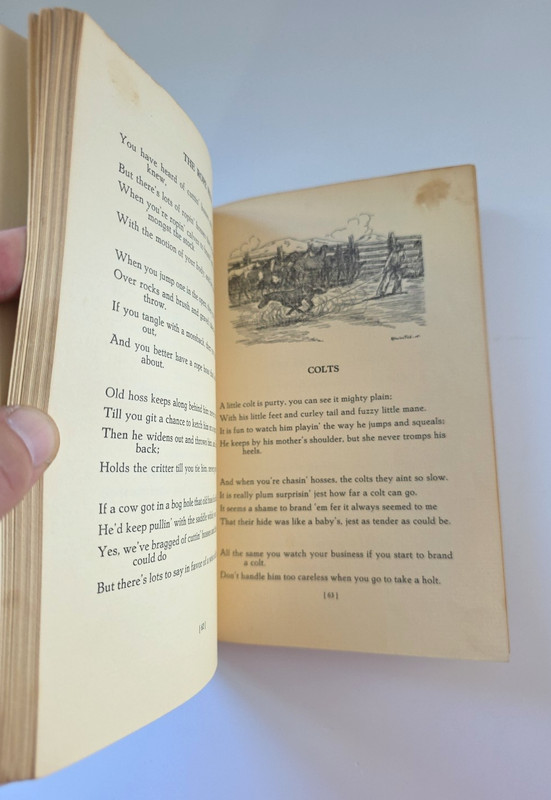 Bruce Kiskaddon Signed WESTERN POEMS Cowboy Poetry 1935 First Edition FAIR COND gallery
