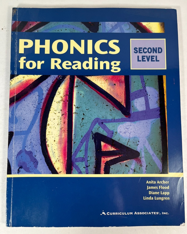 Phonics for Reading Second Level Curriculum Associates 2002 9780891879923