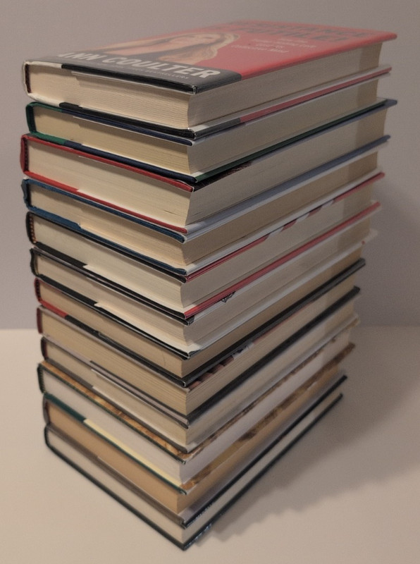 Lot of 12 Conservative Political Books LIMBAUGH Beck SHAPIRO D'Souza BREITBART gallery