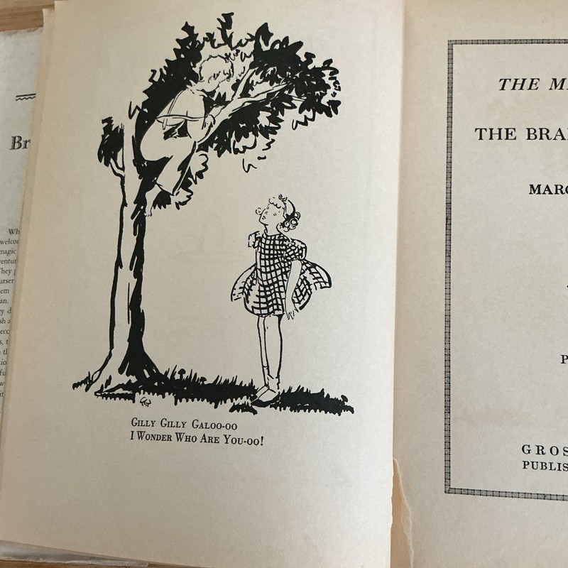 Rare 1936 Book Magic Makers The Bramble Bush Man by Margaret Sutton First 1st Ed gallery