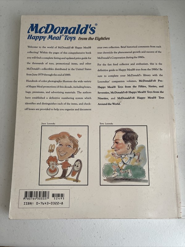 McDonald Happy Meal Toys from the Eighties, Paperback by Losonsky, Joyce; Los... gallery