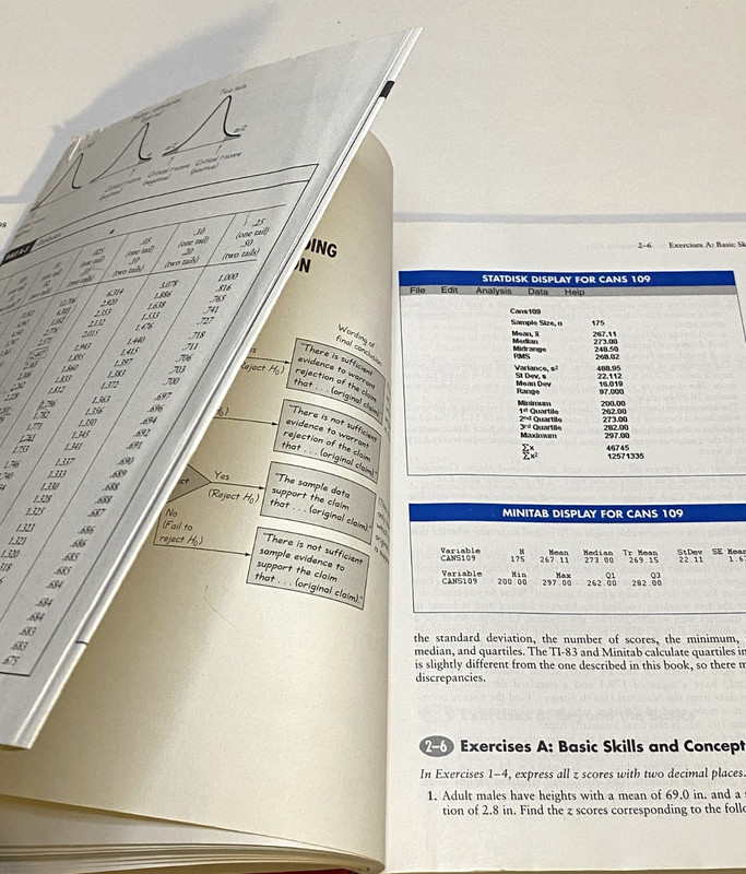 Elementary Statistics 7th Edition Hardcover Mario F Triola 1997 Textbook gallery