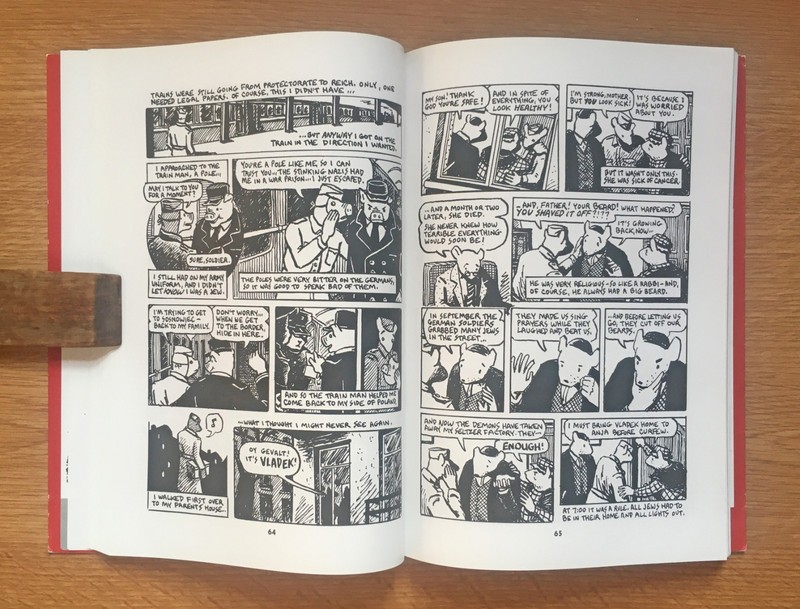 Art Spiegelman, Maus, Volumes 1 & 2, 1986 and 1991, paperback, VGC gallery