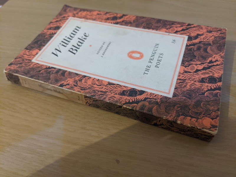 The Penguin Poets: William Blake - J Bronowski (PB, 1st Edition, 1958) gallery