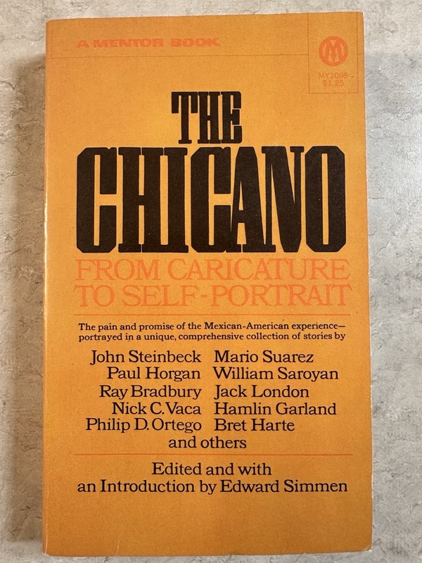 The Chicano: From Caricature to Self-Portrait – by Edward Simmen – 1971 PB