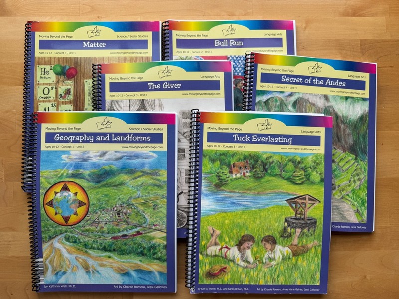 Moving Beyond The Page Ages 10-12 Lot Of 6 Language Arts & Social Studies NEW