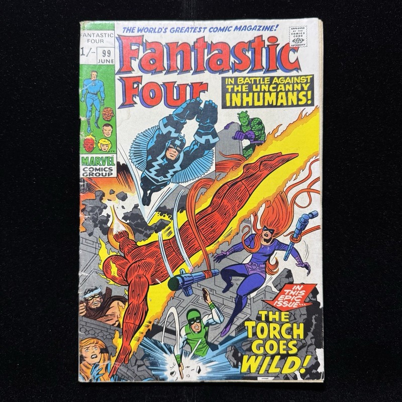 Fantastic Four 99 – Bronze Age Marvel Comics 1970