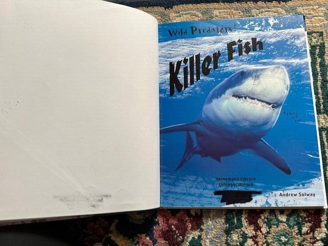 Killer Fish : Andrew Solway : 2005 Hardcover : TX gallery