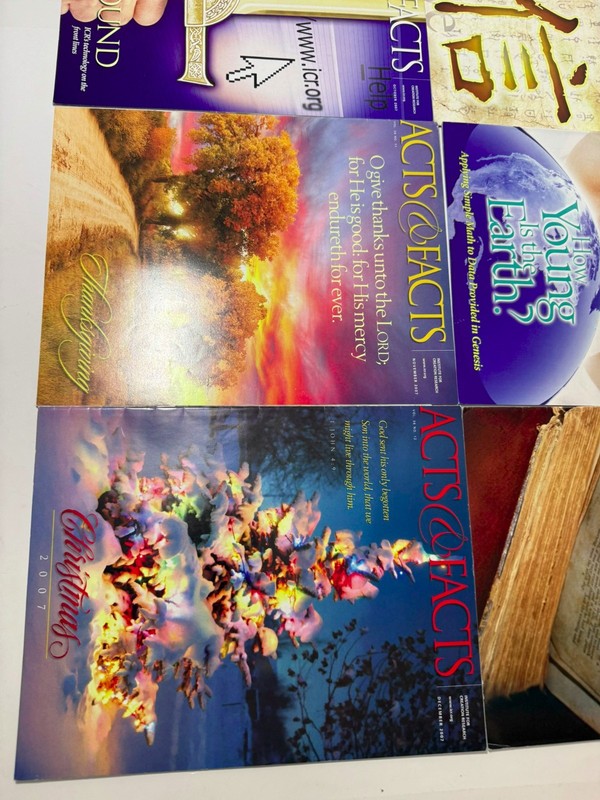 Lot of 15 Acts & Facts Magazine Issues Homeschooling Educational 00s 2010s etc gallery