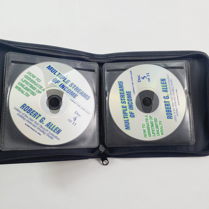 Multiple Streams of Income Robert G. Allen 11 CD Audio Program gallery