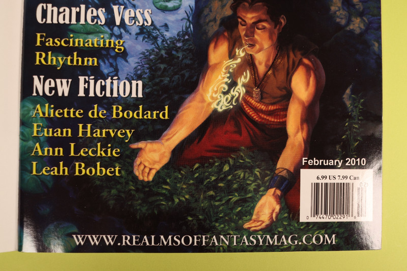 Realms of Fantasy February 2010 Fantasy Fiction Films Games TV Cosplay Magazine gallery