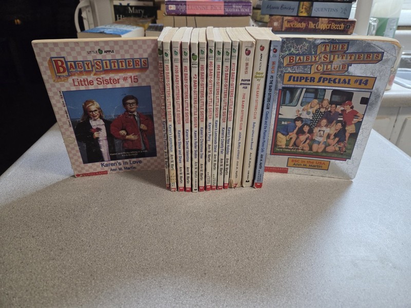 Babysitters Club Little Sister Lot Of 11+ 4 Super Special PB Vintage 15 Total