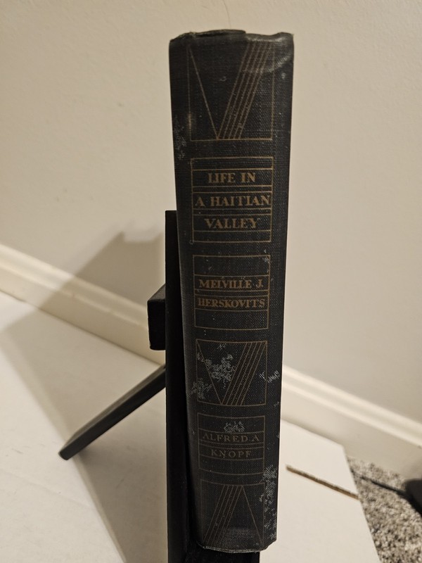 Life in a Haitian Valley – Melville J. Herskovits – First Edition 1937 – HC