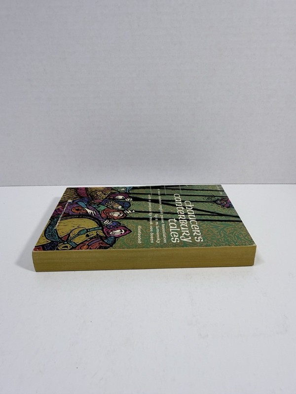 Chaucer’s Canterbury Tales Illustrated 11th Printing 1967 Vintage Paperback W913 gallery