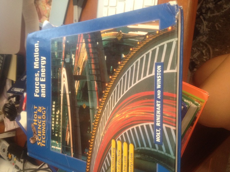 Holt Science & Technology [Short Course]: Pupil Edition [M] Forces, Motion, …