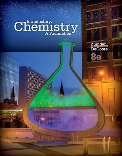 Introductory Chemistry: A Foundation, DeCoste, Donald J