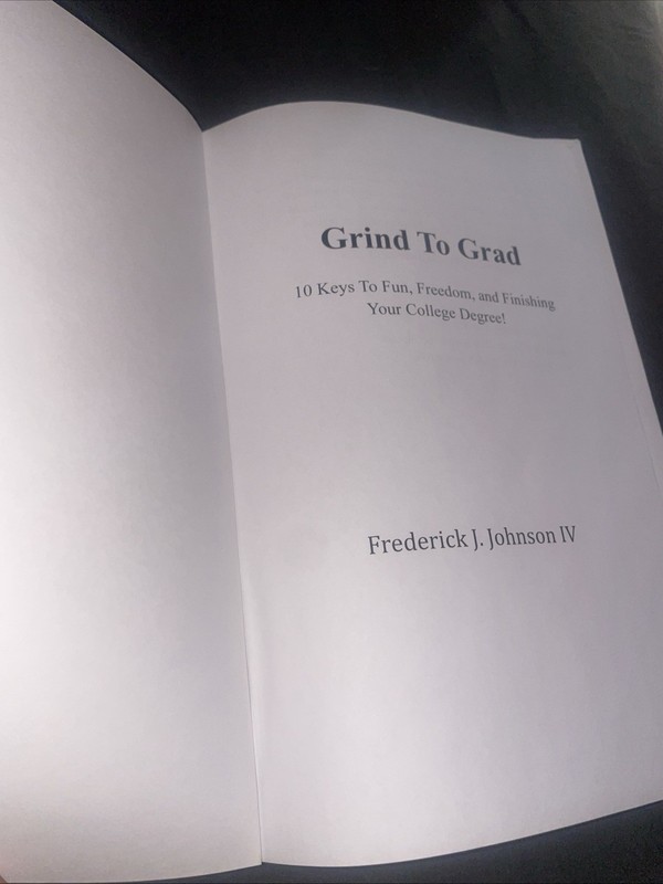Grind To Grad Book 136 Pages Educational Book About Success. gallery
