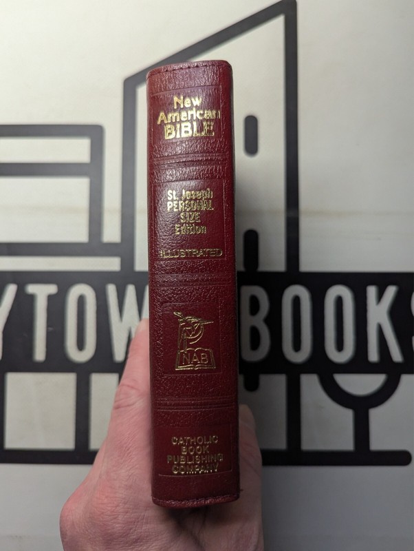 Bible St. Joseph NABRE Confraternity of Christian Doctrine - 1992 Bonded Leather gallery