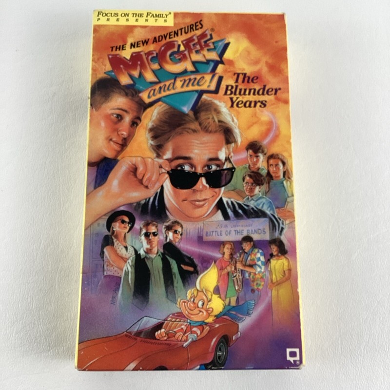 The New Adventures Of McGee And Me VHS Tape The Blunder Years Vintage