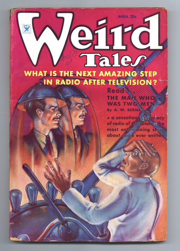 Weird Tales Pulp 1st Series Apr 1935 Vol. 25 #4 FN- 5.5 TRIMMED