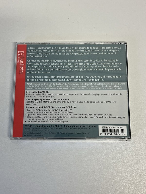 7 x Job Lot Hachette MP3-CD Audio Book Bundle Unabridged gallery