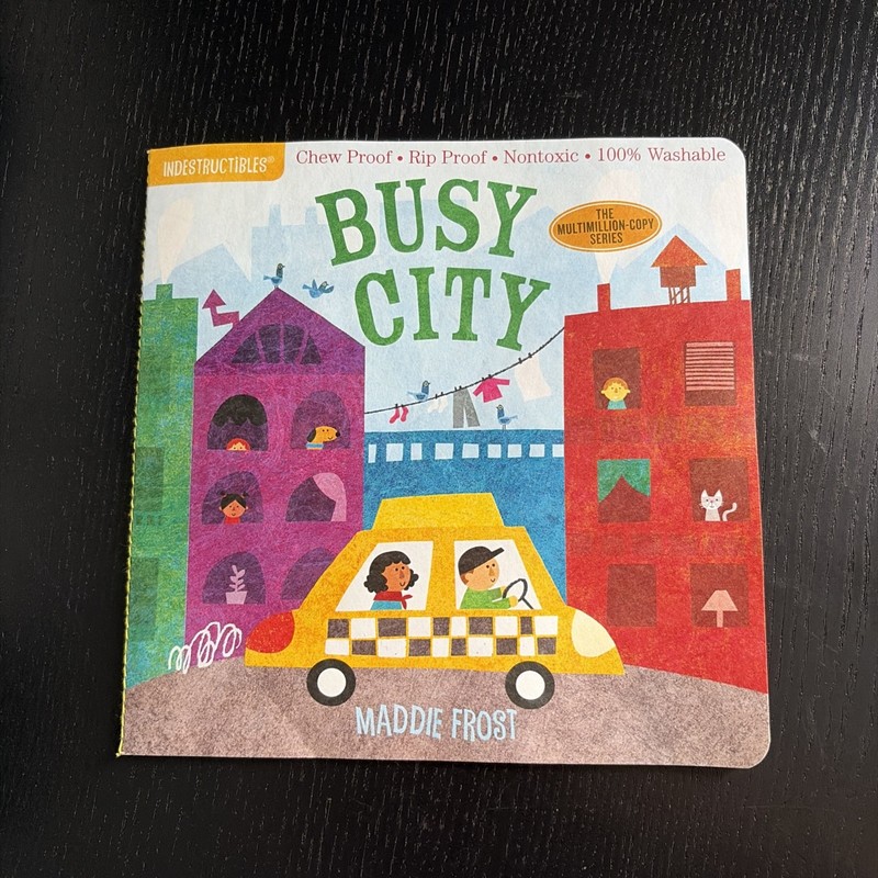 Indestructibles: Busy City – Paperback By Frost, Maddie