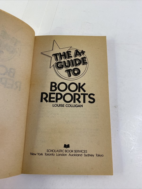 The A+ Guide To Book Reports - Louise Colligan (Paperback, 1982) gallery