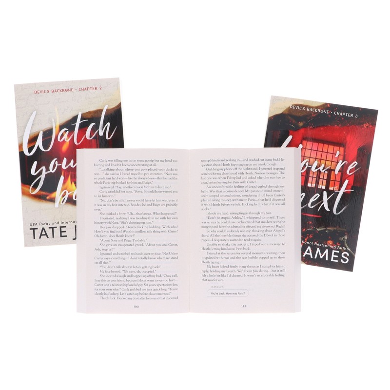 Devil's Backbone Series by Tate James 3 Books Set - Fiction - Paperback gallery